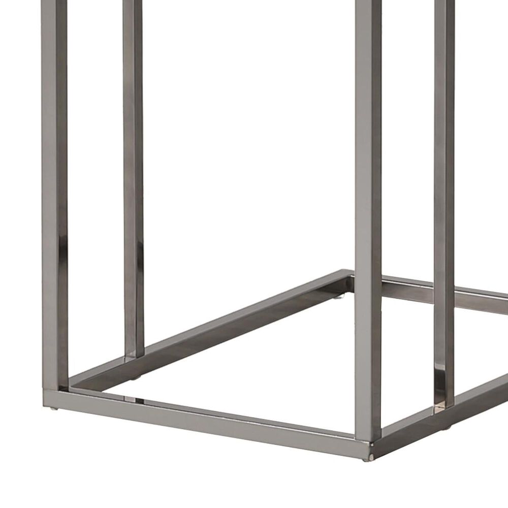 Pacific Landing Accent Table in Black and Weather Grey, , large
