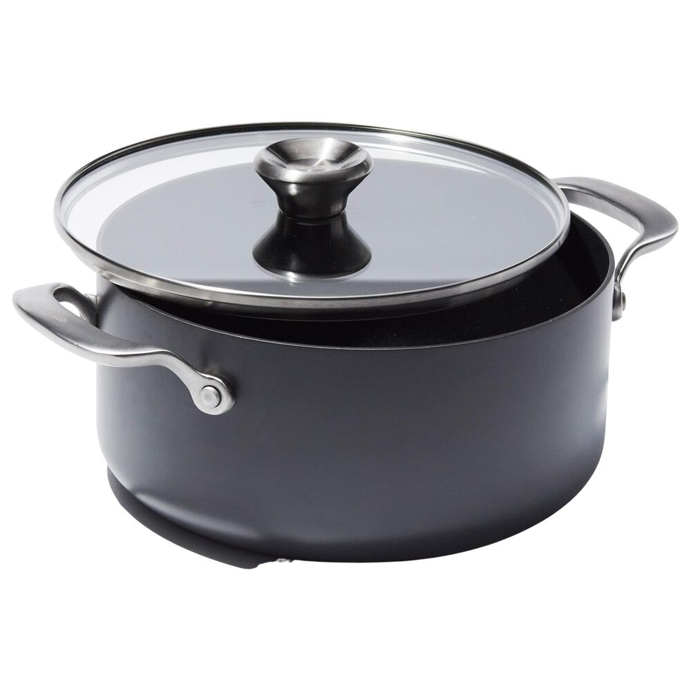 Green Pan Reserve Pro 5 Qt. Ceramic Nonstick Covered Casserole in Black, , large