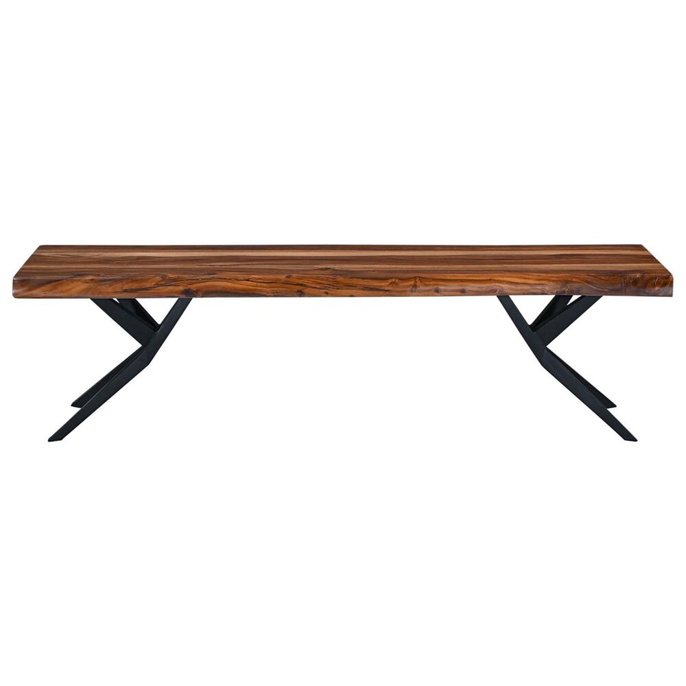 Home Trends &amp; Design Austin Loft Bench in Natural Sheesham, , large