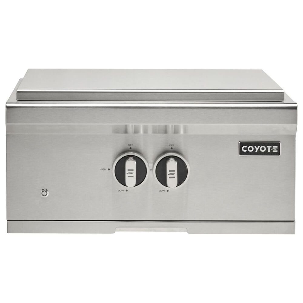 Coyote Outdoor 24&quot; Built-In Power Natural Gas Burner in Stainless Steel, , large