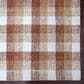 Amer Rugs Tartan 9" x 13" Orange Area Rug, , large