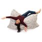 Jaxx Saxx 5.5" Huge Bean Bag Lounger in Silver, , large