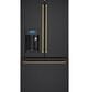 Cafe CAFE REFRIGERATION HANDLE KIT - BRUSHED BRASS, , large