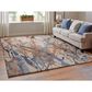 Feizy Gilmore Blue and Multicolor 9" x 12" Area Rug, , large