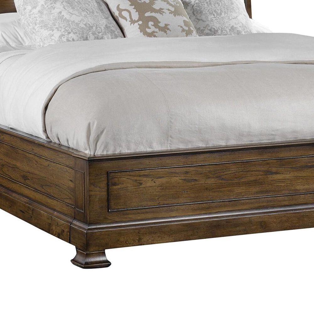 Hooker Furniture Archivist Queen Sleigh Bed in Soft Pecan, , large