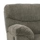 Ashley Alphons Manual Reclining Sofa in Putty, , large