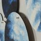 Maple and Jade 40" x 30" Wall Decor in Turquoise and White, , large