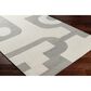 Surya Brook 5" x 7"6" Beige and Charcoal Area Rug, , large