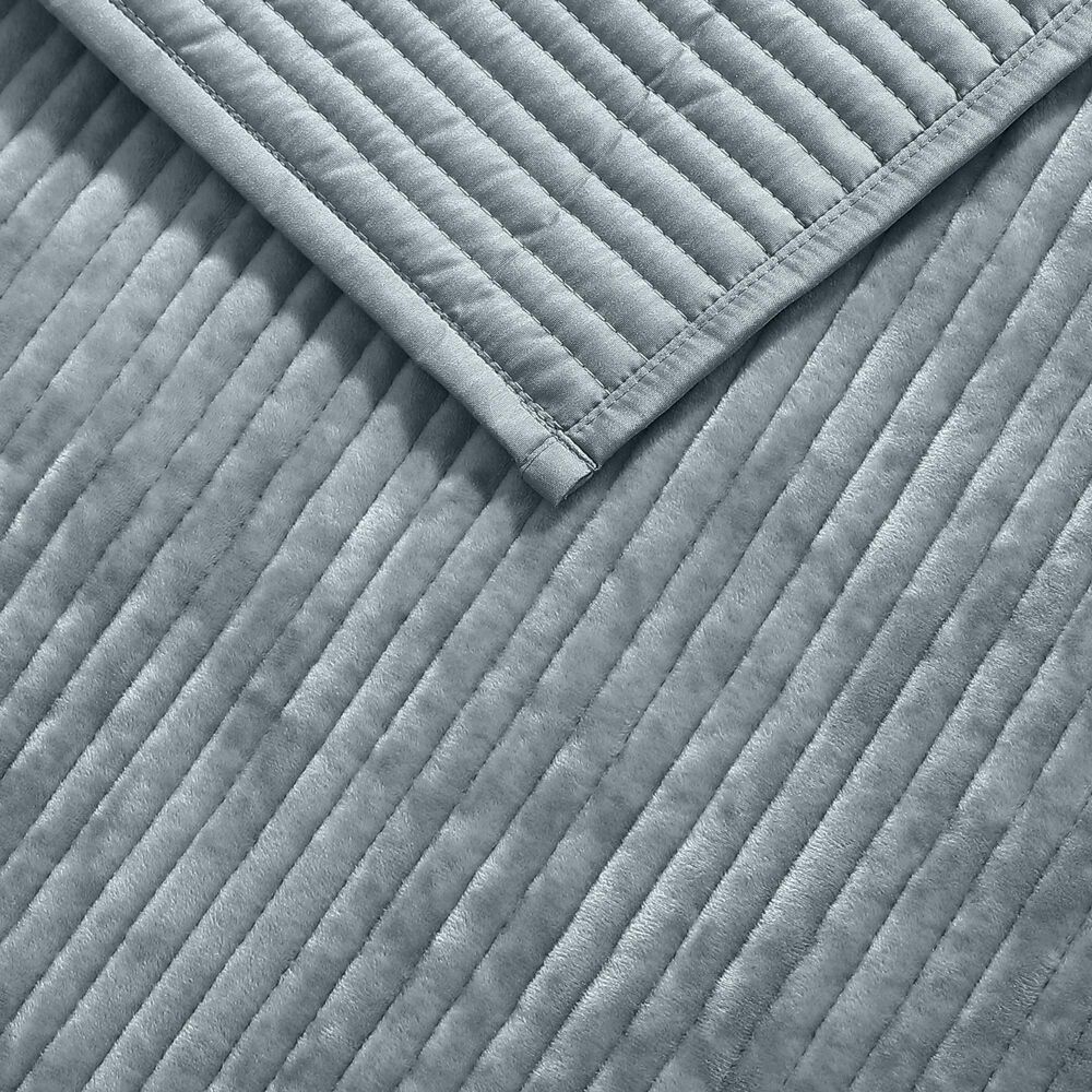 Hallmart Collectibles Reese 3-Piece King Coverlet Set in Blue, , large