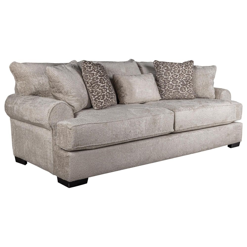 Michael Nicholas Designs Mustang Stationary Sofa in Puppy Storm, , large