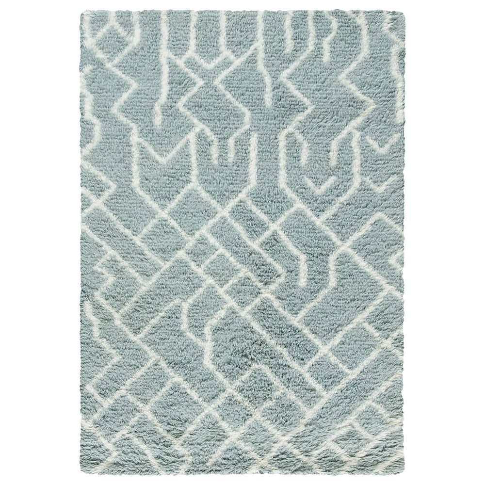 Safavieh Casablanca CSB810A 4' x 6' Blue and Ivory Area Rug, , large