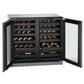 U-Line 36" Wine Captain Model French-Door Integrated Solid, , large