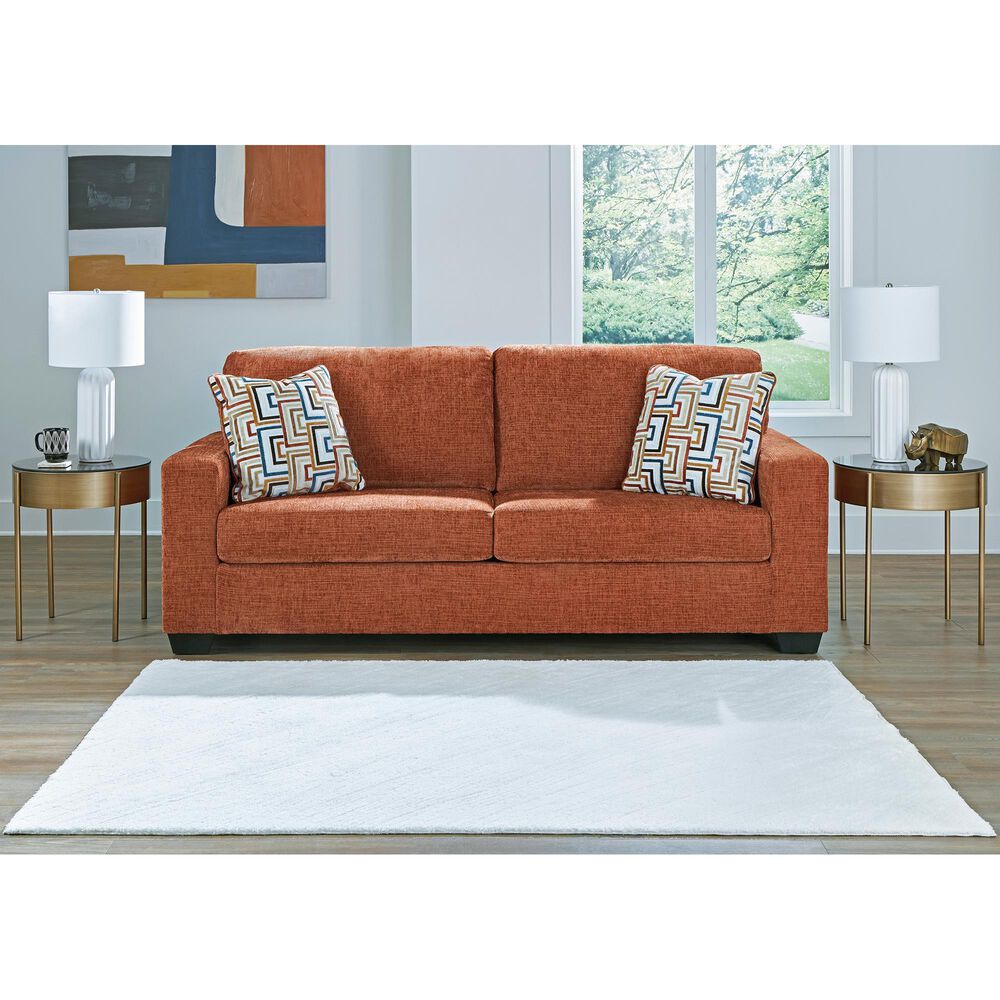 Ashley Aviemore Stationary Sofa in Spice, , large