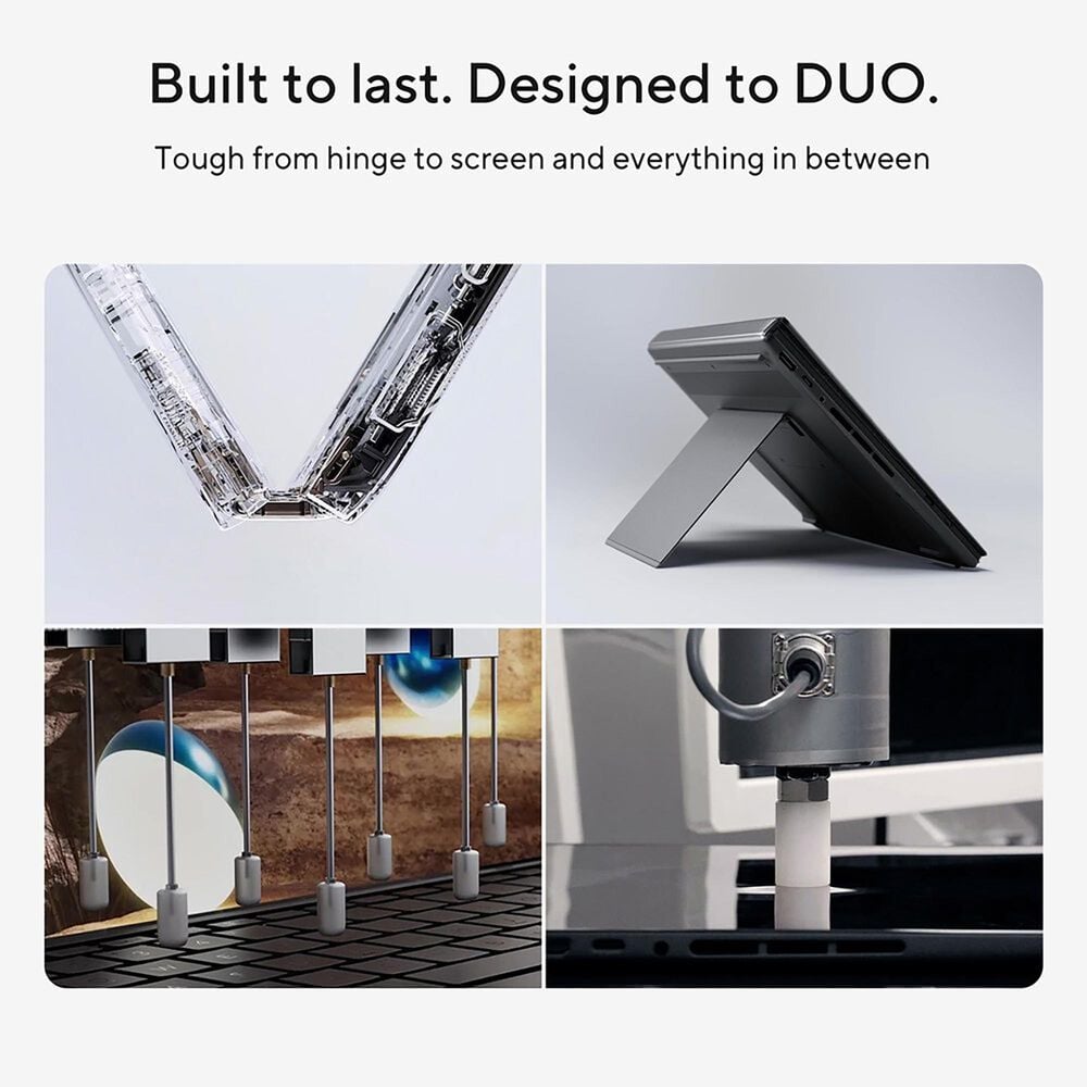 ASUS Zenbook DUO Copilot+ PC 14" Laptop | Intel Core Ultra 9 386H - 32GB RAM - Intel Graphics - 1TB SSD in Moher Gray, , large