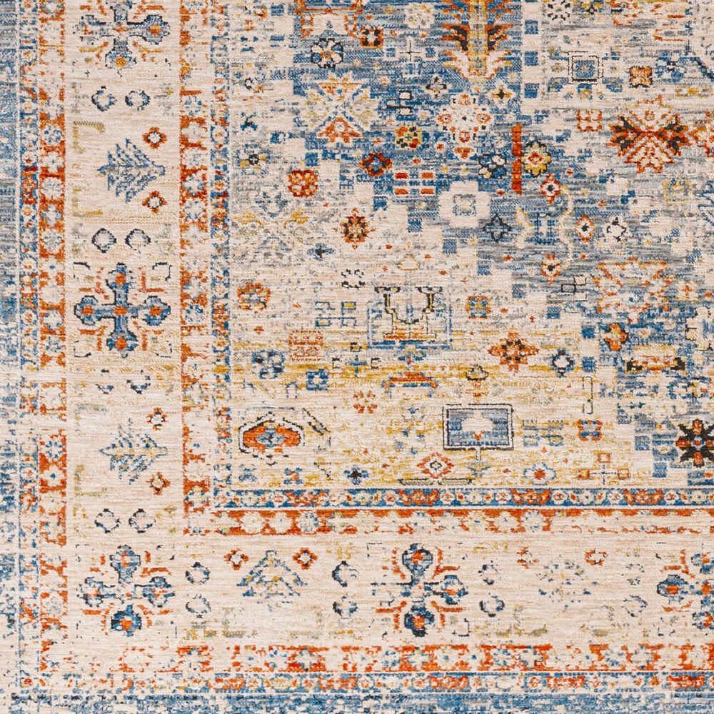 Surya Chicago CHG2309 11&#39;11&quot; x 15&#39;7&quot; Blue, Light Beige, Mustard, Slate, Burnt Orange, Light Grey Area Rug, , large