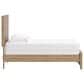 Ashley Gramburg 4 Piece Twin Panel Bedroom Set in Warm Brown, , large