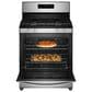 Whirlpool 5.1 Cu. Ft. Gas Range with Crispy Mode and Dishwasher Safe Grates in Stainless Steel, , large
