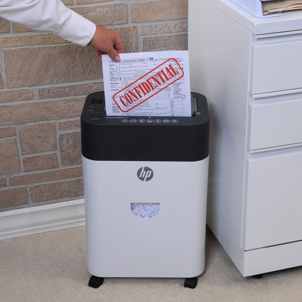 Royal 120 Sheets Autofeed Microcut Shredder in White, , large
