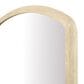 James Martin Gracyn 28" Rectangular Arched Mirror in Coastal Driftwood, , large