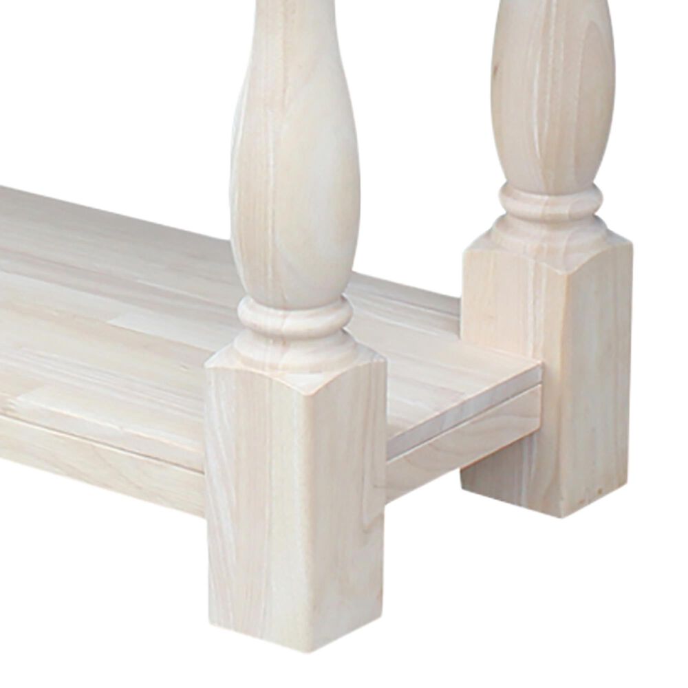 International Concepts Tuscan Console Table in Unfinished, , large