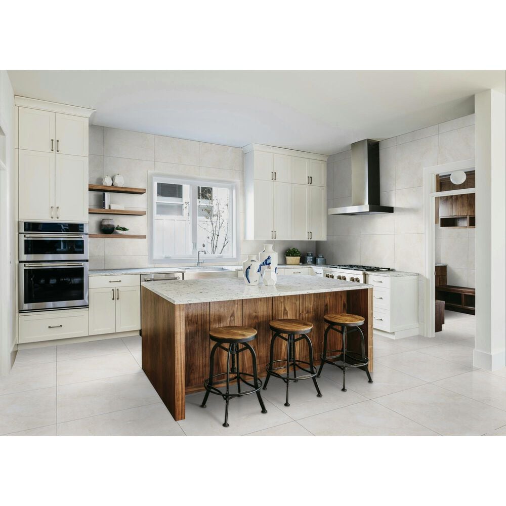 Emser Savino Blanc 12" x 24" Polished Porcelain Tile, , large
