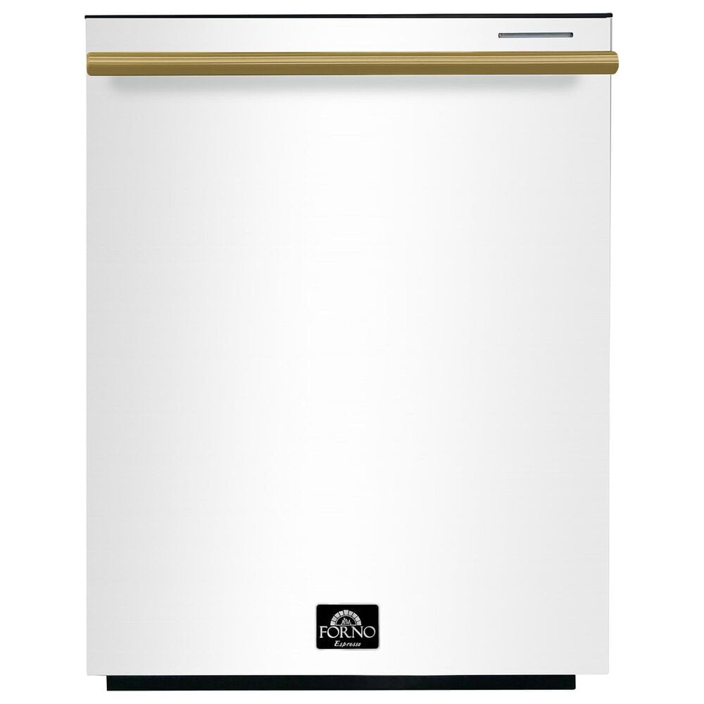 Forno Pozzo 24" Built-In Tall Tub Top Control Dishwasher with 49 dBA in White, , large