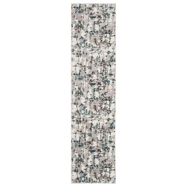 Safavieh Skyler SKY193B 2" x 14" Gray and Blue Runner, , large