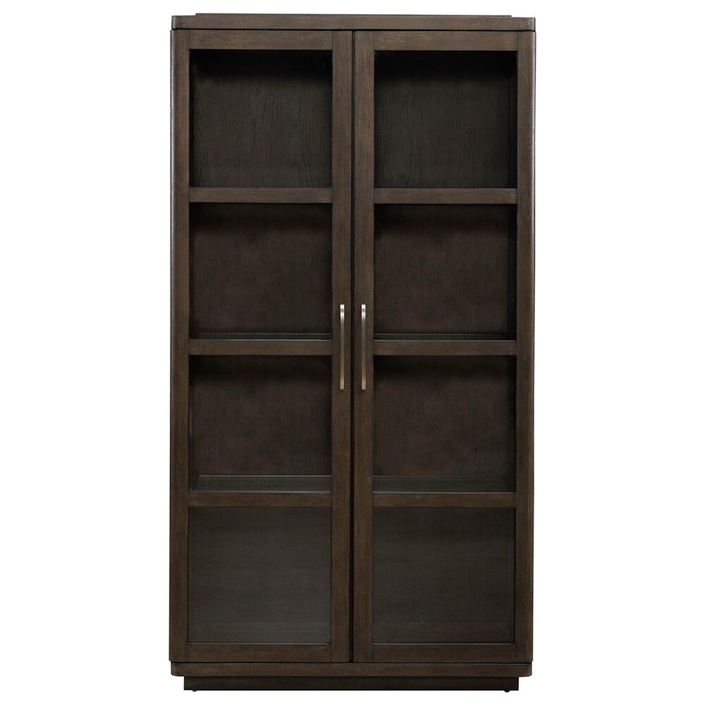 Liberty Furniture Cascade Falls Display Cabinet in Satin Espresso, , large