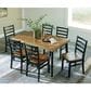 Ashley Blondon 7-Piece Rectangular Dining Set in Brown and Black, , large