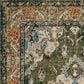 Safavieh Monaco MNC243F-26 2"2" x 6" Forest Green/Light Blue Runner, , large