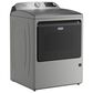 Maytag 5.2 Cu. Ft. Smart Pet Pro Top Load Washer and 7.4 Cu. Ft. Smart Top Load Gas Dryer with Pet Pro Option in Classic Silver, , large