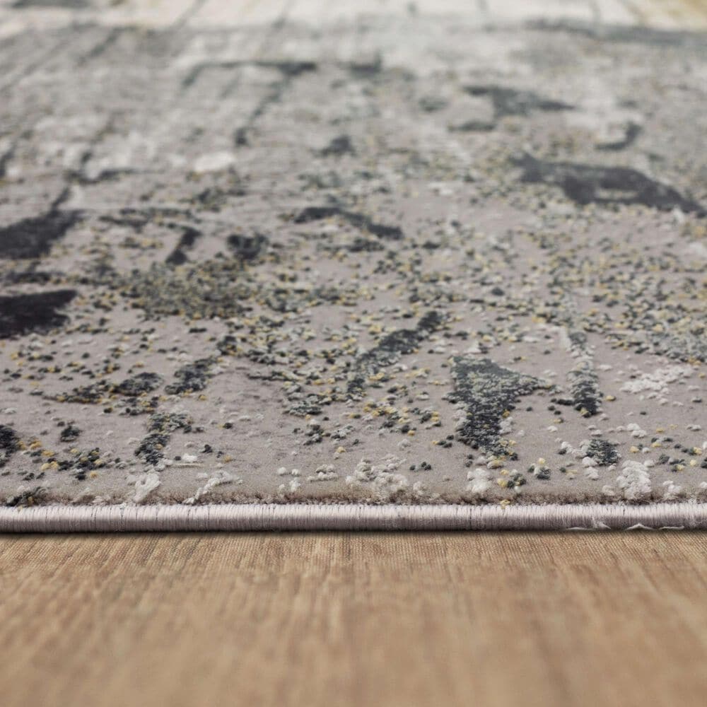 Karastan Tryst Nuvole 2&#39;6&quot; x 8&#39; Patina Runner, , large