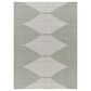 Surya Eagean 7"10" x 10"2" Grass Green, Ivory and Seafoam Indoor/Outdoor Area Rug, , large