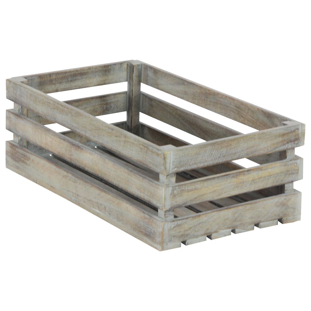 Maple and Jade Farmhouse Wood Tray in Brown &#40;Set of 3&#41;, , large