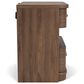 Riverside Furniture Delia Queen Panel Bed with Two Nightstands in Nouveau Walnut, , large