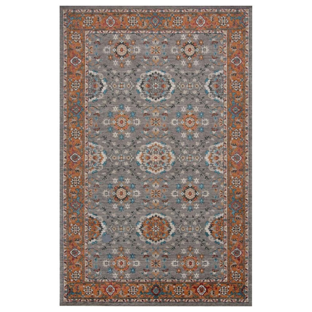 RIZZY Intrigue ITG152 Gray 8" x 10" Area Rug, , large