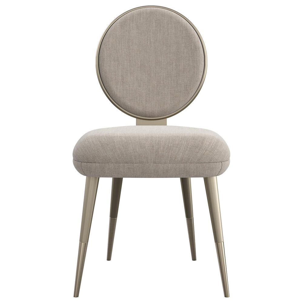 Schnadig Apollo Side Chair in Brushed Whisper Gold, , large
