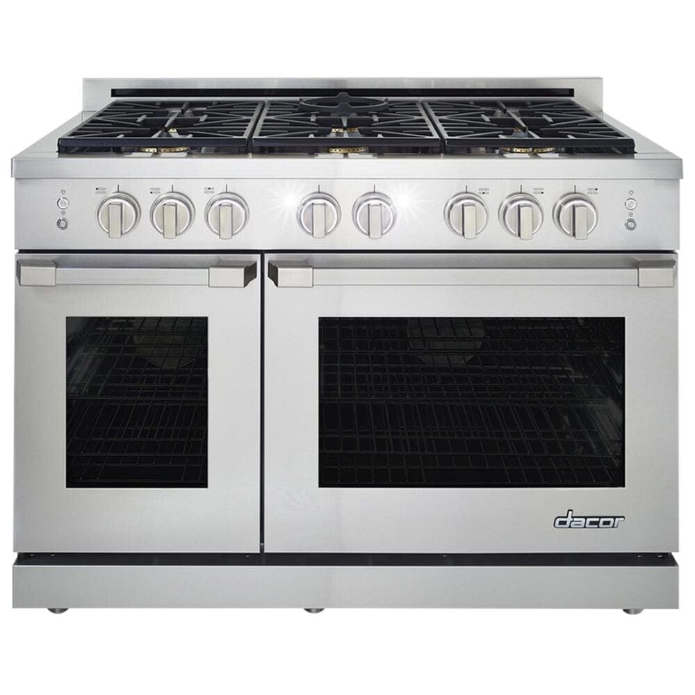 Dacor Heritage 48" Natural Gas Pro Range in Stainless Steel, , large