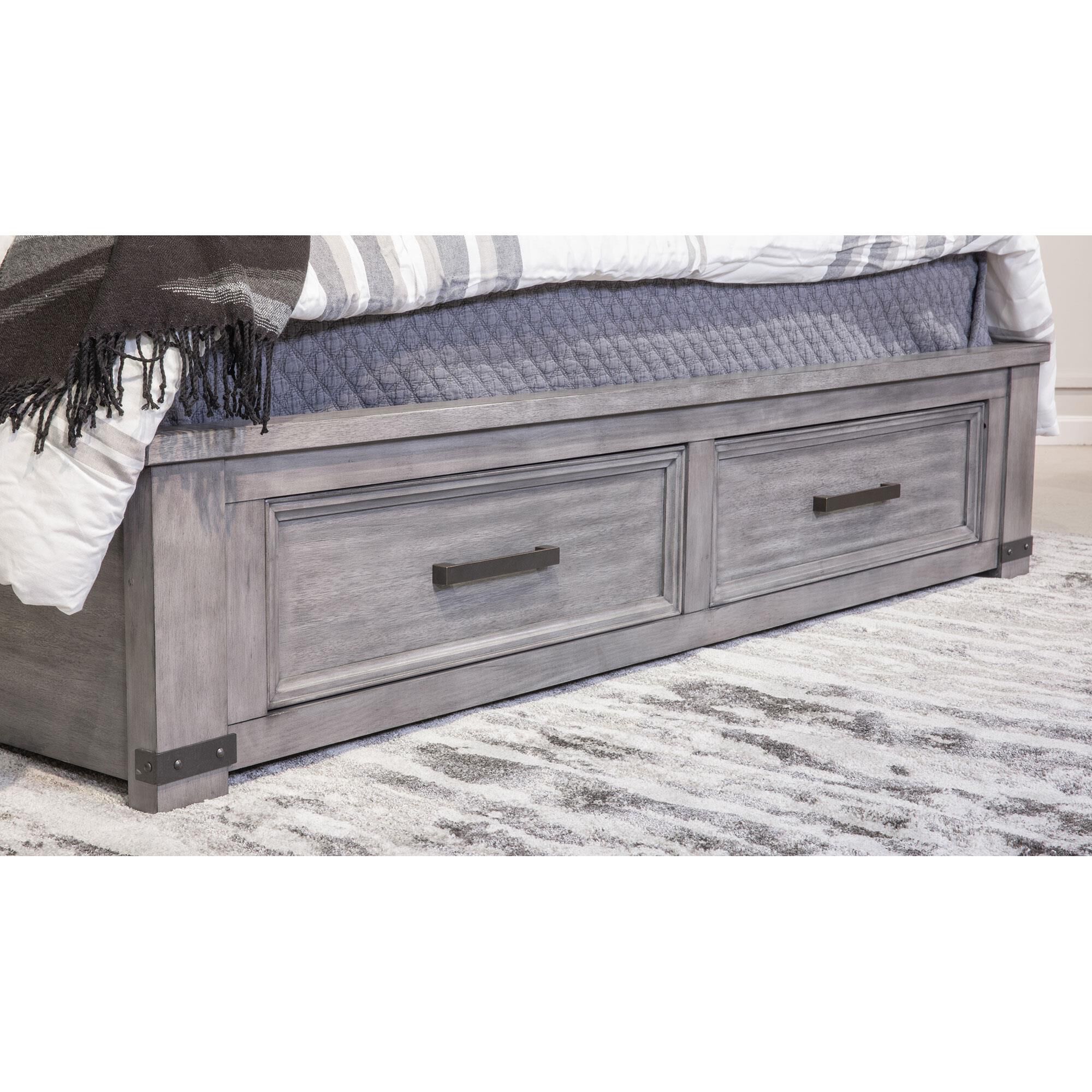 Better homes & gardens modern farmhouse queen platform bed shop with storage