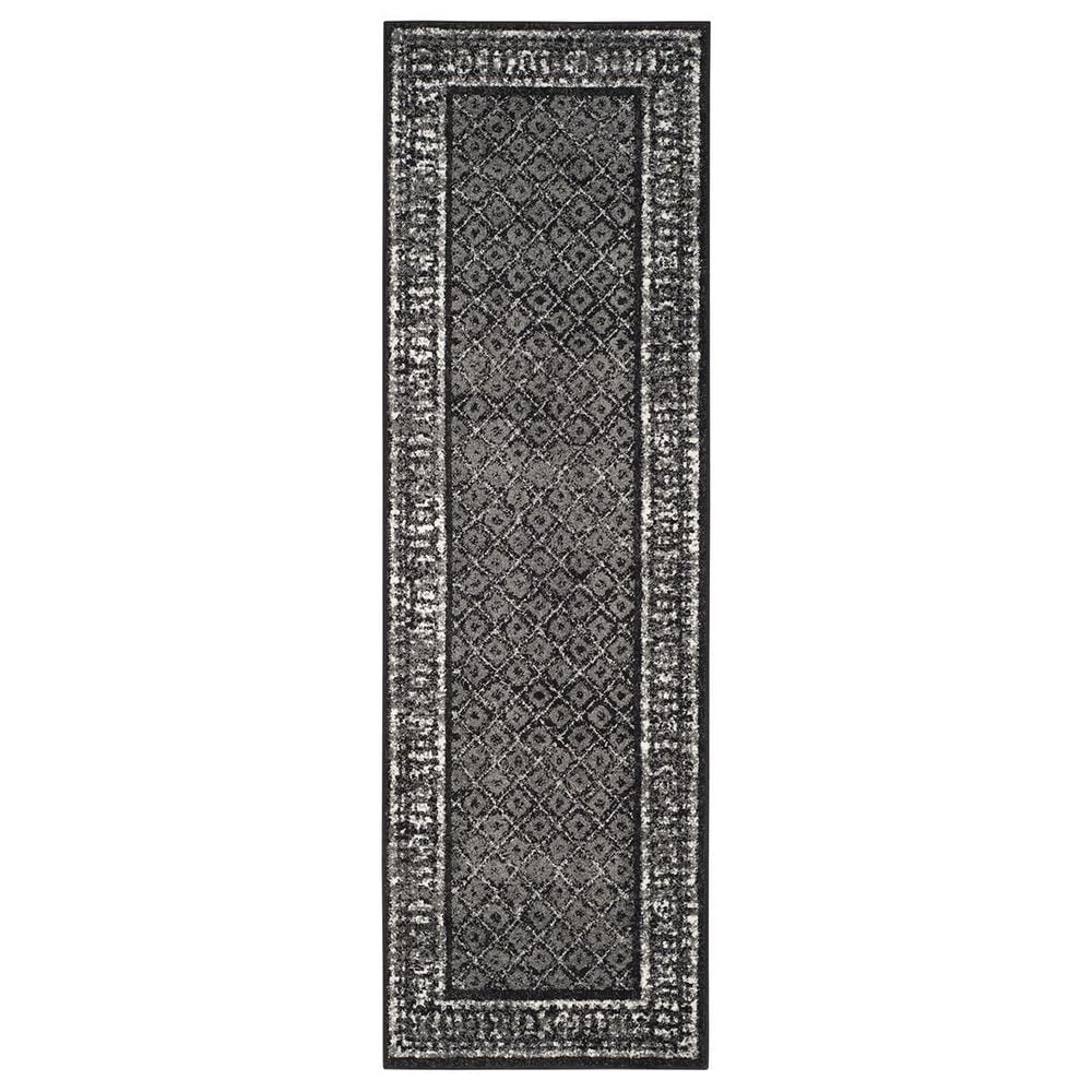 Safavieh Adirondack ADR110A-210 2"6" x 10" Black/Silver Runner, , large