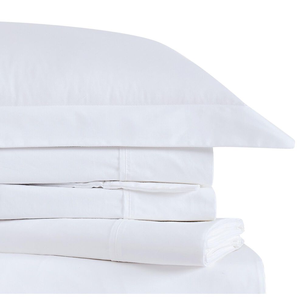 Pem America Brooklyn Loom Classic 4-Piece King Sheet Set in White, , large