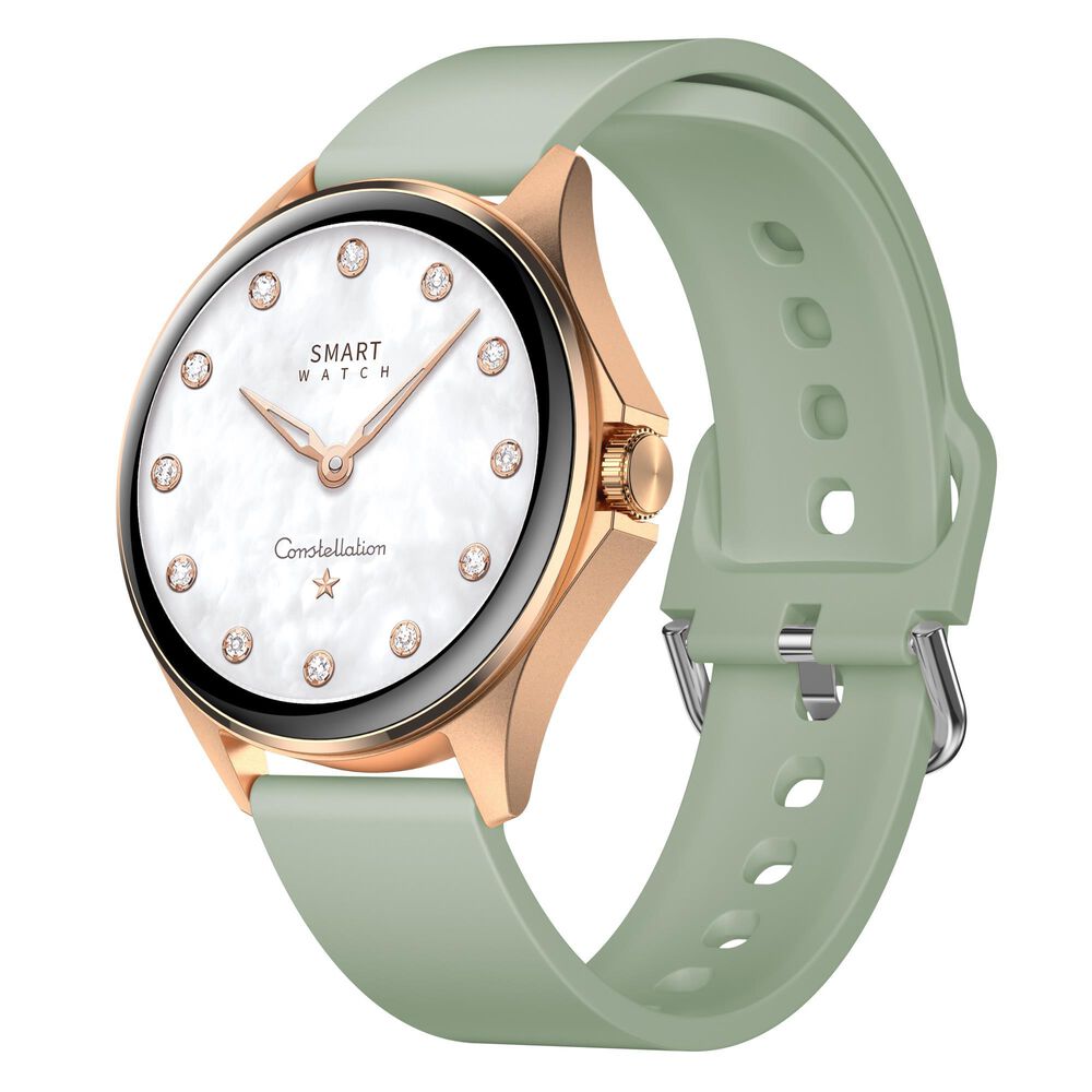 AuraFit Ella 1 Smartwatch in Pink, , large