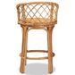 Baxton Studio Orchard Counter Stool in Natural Brown, , large