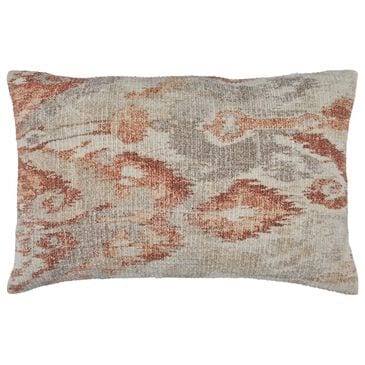 Ashley Aprover 14" x 22" Lumbar Throw Pillow in Rust, Gray and White, , large