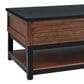 Ashley Kallari Lift-Top Coffee Table in Warm Brown and Black, , large