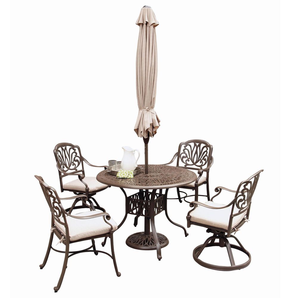 Homestyles Capri 7-Piece Dining Set in Taupe, , large