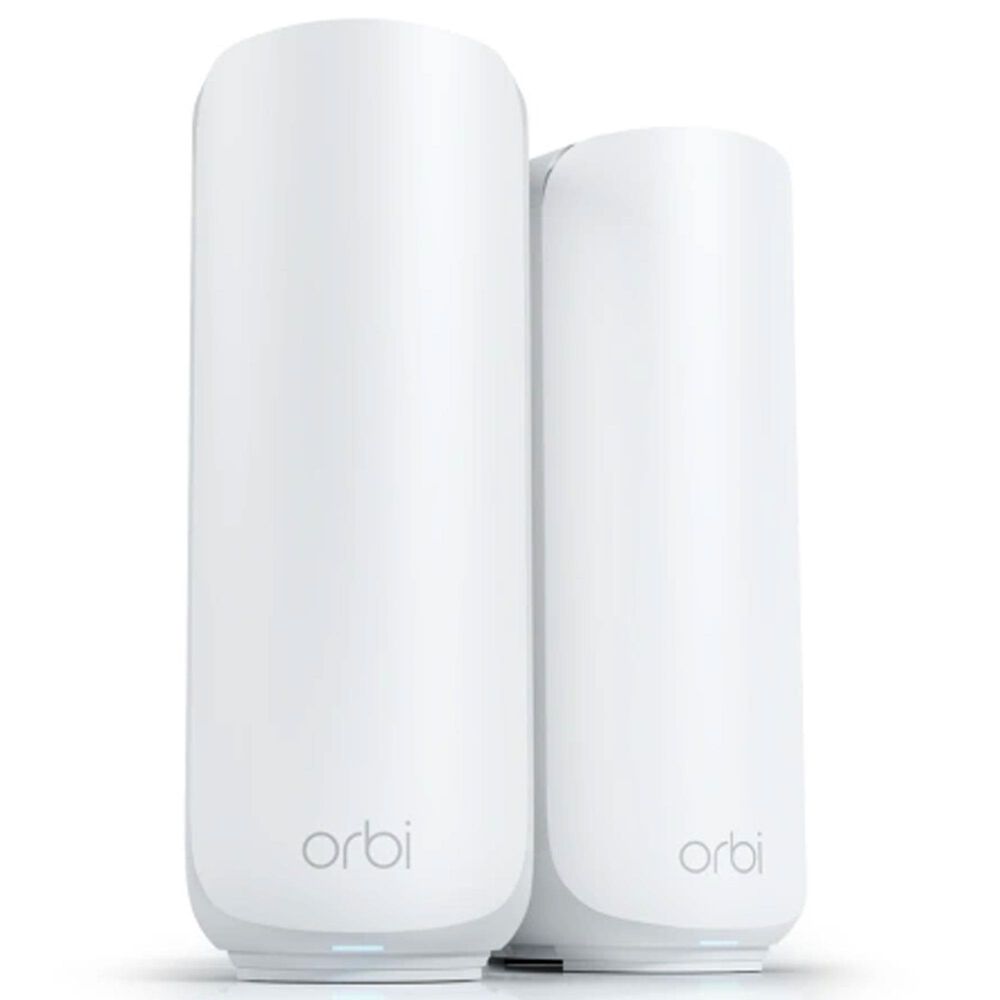 NETGEAR Orbi 370 Dual-Band Wi-Fi 7 Mesh Router in White (2-Pack), , large