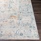 Surya Laila 2"7" x 7"3" Teal, Sage, Orange, Gray and Cream Runner, , large