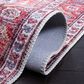 Safavieh Serapi Southwestern 6"7" x 9" Red and Navy Area Rug, , large