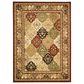 Safavieh Lyndhurst LNH221 5"3" x 7"6" Multicolor and Red Area Rug, , large